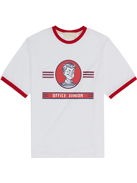 Junior Ringer 1/2 T-shirt (Red)